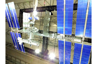 【宇宙博2014】太陽電池パドルの圧倒的存在感…国際宇宙ステーション&はやぶさ 画像