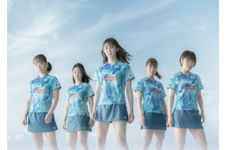 卓球女子日本代表選手の新ユニフォーム発表！平野美宇選手「新しいデザインやカラーもお気に入り」 画像