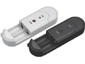 USBポートで充電池を充電できる！　ブラック/ホワイトの2モデル 画像
