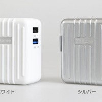 2台充電・急速充電対応のユニークなスーツケース型USB充電器 画像