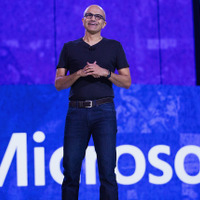 Microsoftのサティア ナデラCEO（c）Getty Images