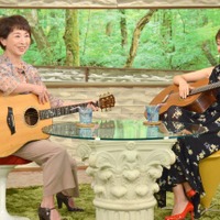 ギタリスト・村治佳織が阿川佐和子と2人でギターの即興セッションを披露 画像
