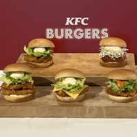 【実食】KFCバーガーに本気宣言！辛口・チーズ・ダブルが加わり5種になって新登場！ 画像