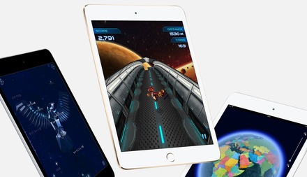 A8プロセッサ搭載し性能を強化した「iPad mini 4」、NTTドコモでは20日から発売する