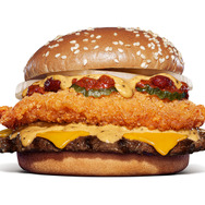バーガーキング、ガーリックマヨソースを使った新作大型バーガーを3日より発売！