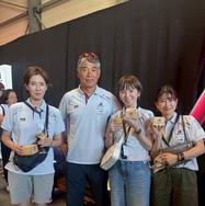 渡辺満里奈、海洋冒険家・白石康次郎氏の新艇進水式に参加