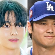 BTS・V＆大谷翔平の夢の対面から1年！MLB公式、伝説の始球式を再び公開「ビートルズ級の歓声」
