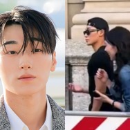 “胸ヒットダンス”ATEEZ・サン、熱愛説が浮上…海外で女性と歩く姿が拡散され、ファン騒然
