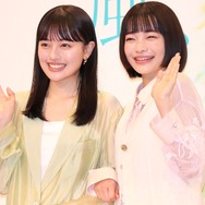 上坂樹里、朝ドラヒロイン抜擢に涙…“もうひとりの主人公”三上愛は「楽しみましょうね」と笑顔