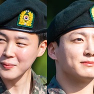 除隊したBTS・JIMINとJUNG KOOK「軍隊で10kg太った」「年を取るほど落ちにくく」…ライブ配信で率直な心境