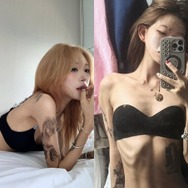 「ガリガリすぎて気持ち悪い」父は元巨人投手の韓国インフルエンサー、肋骨クッキリ近影に心配の声【PHOTO】