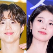 俳優パク・ボゴム、ケータリングカー2台でIUのドラマ撮影を応援！変わらぬ仲の良さが話題