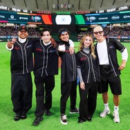 「ONE PIECE」実写版キャスト5人が東京ドームで始球式！イニャキ・ゴドイの豪快投球に新田真剣佑「まさにルフィみたい」