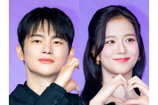 「耳が赤くなってメイクで隠した」イケメン俳優、BLACKPINK・ジスとのキスシーンを振り返る 画像