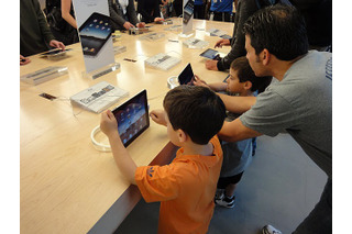 【フォトレポート】iPad、米国で販売スタート（店内編） 画像