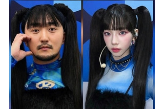 【衝撃】aespaカリナに“変身”し騒然…「視覚的暴力」とまで言わしめた驚愕のビジュアル 画像