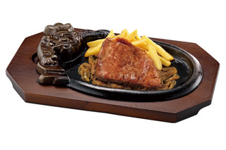 ブロンコビリー、ほどよい霜降りの「炭焼き極選プレミアムサーロインステーキ」24日より期間限定で販売開始！ 画像