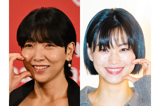 安藤サクラ、新作映画で共演する韓国アイドルと再会！可愛らしい笑顔が話題「大好きな2人」 画像