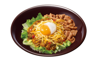 すき家、28日より「スパイシーキーマカレー丼」販売！鶏・豚・大豆ミート使用で食べ応え抜群 画像