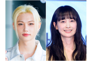 「双子みたい」「似てる」Stray Kids・フィリックス、“そっくり”な韓国トップ女優との対面に反響！ 画像