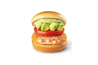 モス、初夏限定の海老バーガー2種を発売！アボカド海老カツ＆匠味の海老エビフライ 画像