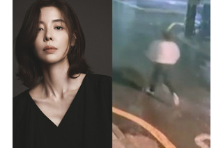 強盗の恐怖映像が明らかに!! 人気女優キム・ギュリが逃げる決定的瞬間 画像