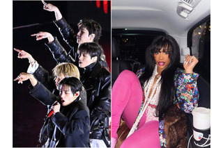 「BTSに会えるなんて…」世界的歌姫、授賞式「AMA」での“成功したオタク”すぎる反応が話題！ 画像