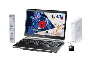 NEC、AV機能を強化したA4ノート「LaVie L」 画像