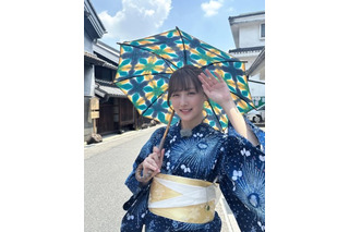 SKE48・鎌田菜月、今年初の浴衣姿に「和装が似合う」「めっちゃ浴衣美人」の声 画像