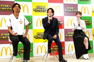 岡田准一が“岡田監督”に就任!?中澤佑二、影山優佳がサッカーW杯の見どころを熱く解説！ 画像