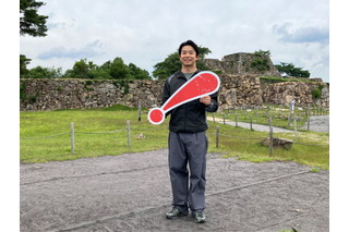 大河ドラマ『豊臣兄弟！』仲野太賀が竹田城跡を訪問！ゆかりの地で「ロマンを感じました」 画像