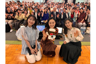朝ドラ「風、薫る」上坂樹里と生田絵梨花が日本医科大学でトークイベント！看護への思いを語る 画像