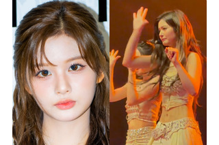 腰痛で公演中に涙…NMIXX・ソリュン、“酷使論争”に自ら言及「少しでもステージに立ちたかった」 画像