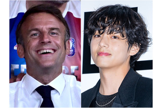 仏大統領はBTS通？ 韓国大統領の登場シーンに選んだのは、Vが制作した“〆の一曲” 画像
