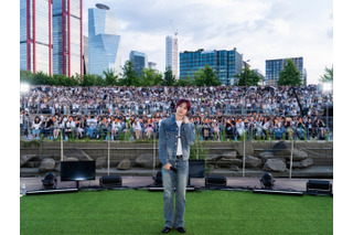 元ENHYPEN・ヒスン改めEVAN、漢江ライブが大盛況！唯一無二の歌声で観客を魅了 画像