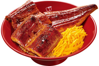 なか卯、うなぎ1本分まるごと使用！「豪快盛」8日より販売 画像