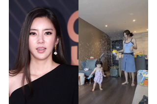 ホテルのリビングスペースでシャボン玉…批判を浴びた韓国女優が反論「床をちゃんと拭いた」 画像
