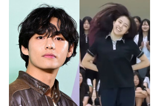 BTS・V、女子中学生の才能に目を留めた？ ダンス動画に残した“短い一言”に反響続々 画像