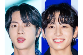 “末っ子”JUNG KOOKのお遊びに付き合う姿が「可愛すぎ」と話題！BTS・JIN、コンサートの裏側公開 画像