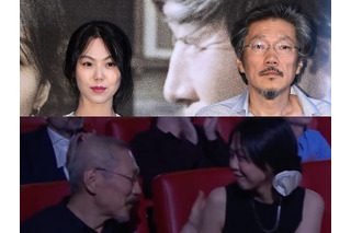 不倫続ける韓国映画の巨匠と女優、手を握って映画祭W受賞の喜び分かち合う 息子に言及し涙も 画像