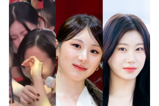 公演中の涙の抱擁の理由が明らかに…元IZ*ONEチェヨン＆ITZY・チェリョンの母親、がん闘病中だった 画像