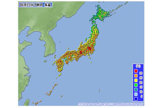各地で真夏並み暑さ、東京都心で30.9度～関東は明日も暑さ続く 画像