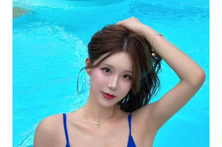 「デッカい！」「そこ代わって」豊満ボディの韓国美女チア、愛猫とのラブリーな日常公開 画像