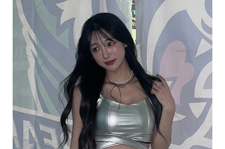 ふっくらボリュームでラフなスタイルも魅力的に…韓国美女チアの抜群スタイルに視線集中 画像