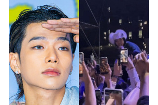“客席ダイブ”も誰も支えず転落…韓国アイドル、学園祭での危険行為に賛否「手が塞がってるのに…」 画像
