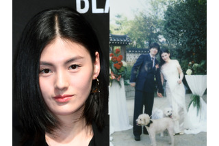 電撃結婚した“キム・ゴウンの親友”女優、相手は日本人男性だった！式の様子を自ら公開 画像