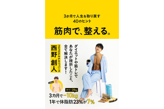 コロチキ西野創人、初エッセイ『筋肉で、整える。』12月11日発売 画像
