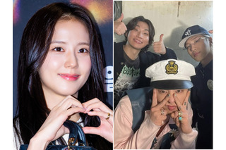 BLACKPINK・ジス、“先輩”BIGBANGの英公演をサプライズ訪問！「オッパたちに会うために…」 画像
