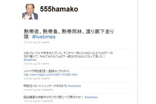 “ハマコー”こと浜田幸一氏が逮捕～Twitter上に逮捕を予期するつぶやきも？ 画像