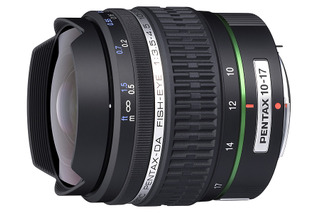 ペンタックス、魚眼レンズ機能搭載のデジタル専用超広角ズーム「FISH-EYE 10-17mm」 画像